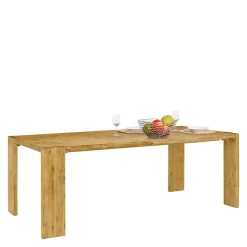 Wohnen Esszimmer Holztisch aus Akazie Natur - Droad