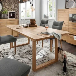 Wohnen Massivholzmöbel|Küchentische*Esszimmer Holztisch aus geölter Wildeiche - Loitons