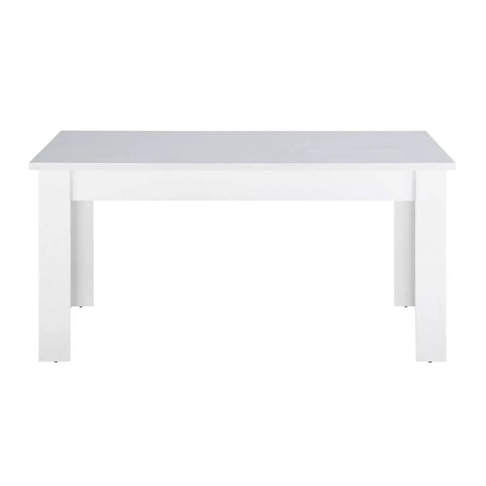 Wohnen Esszimmer Möbel Set in weißer Holzoptik Pinie - Liancos (vierteilig)