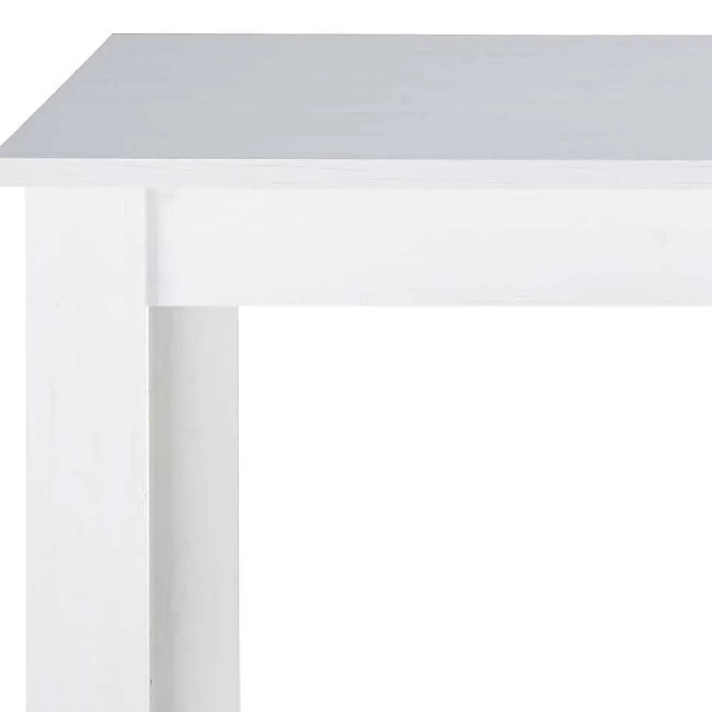 Wohnen Esszimmer Möbel Set in weißer Holzoptik Pinie - Liancos (vierteilig)