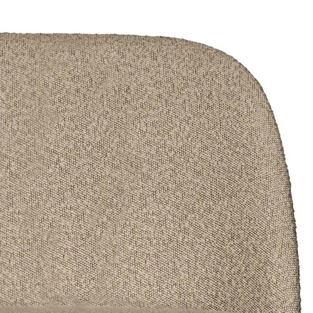 Wohnen Esszimmer Polsterbank in Beige Boucle - Laderla