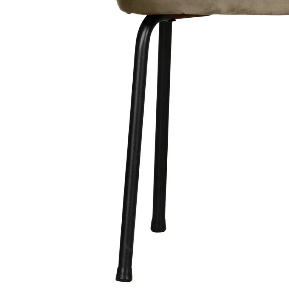 Wohnen Esszimmer Polsterbank in Khaki Samt - Cuba