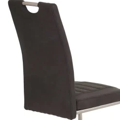 Wohnen Esszimmer Schwingstuhl in Anthrazit - Zenca (Set)