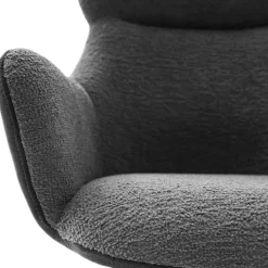 Wohnen Wohnzimmerstühle*Esszimmer Sesselstuhl in Anthrazit - Prising (2er Set)