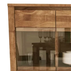 Wohnen Küchenschränke|Sideboards & Kommoden*Esszimmer Sideboard Nadalia aus Wildeiche Massivholz