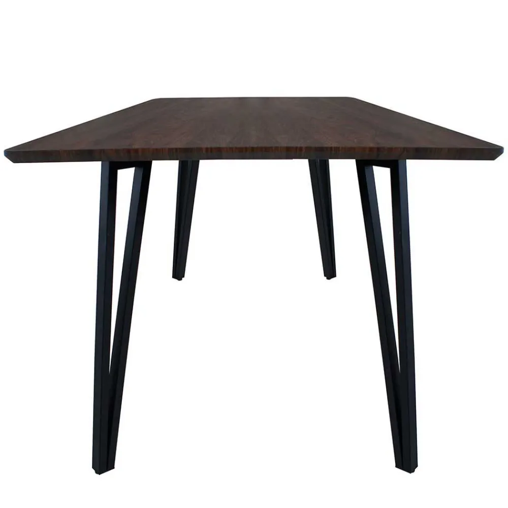 Wohnen Esszimmer Sitzgarnitur im Retrostil - Haclana (fünfteilig)