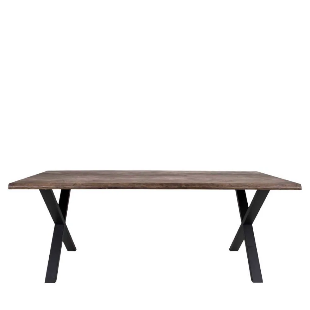 Wohnen Schwarze Möbel|Küchen-Essgruppen*Esszimmer Sitzgruppe als Set - Comi (siebenteilig)