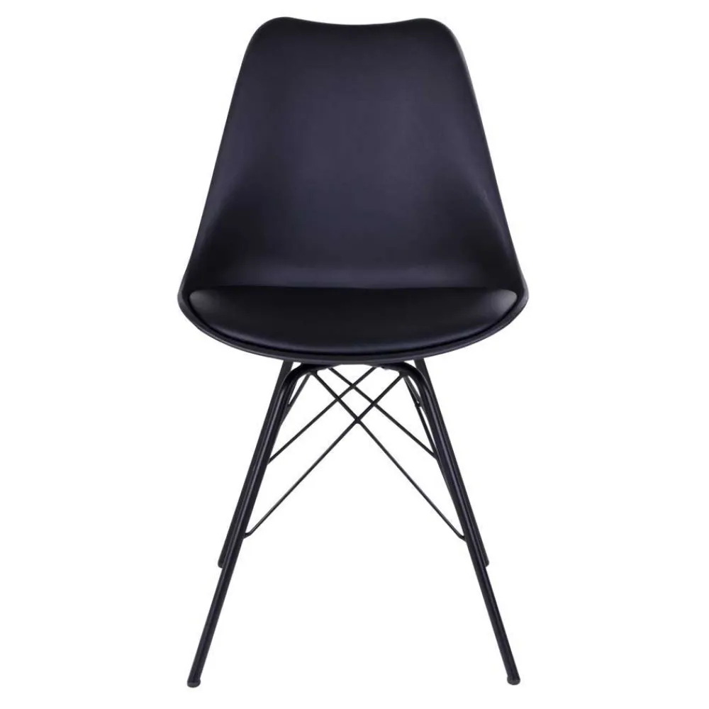 Wohnen Schwarze Möbel|Küchen-Essgruppen*Esszimmer Sitzgruppe als Set - Comi (siebenteilig)