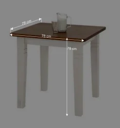 Wohnen Küchen-Essgruppen|Esszimmer Komplett*Esszimmer Sitzgruppe Barlad im Landhausstil (fünfteilig)