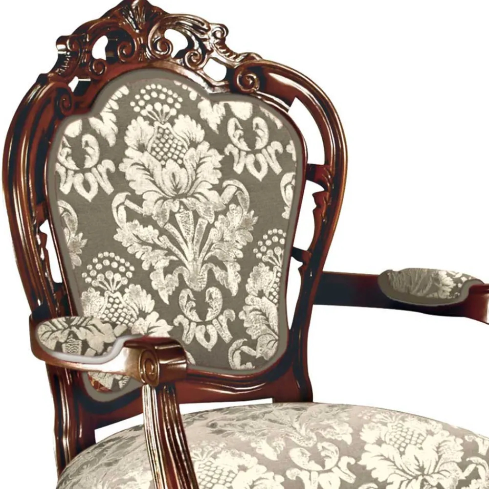 Wohnen Sitzgruppe|Küchen-Essgruppen*Esszimmer Sitzgruppe im Barock Stil - Ursanna (sechsteilig)