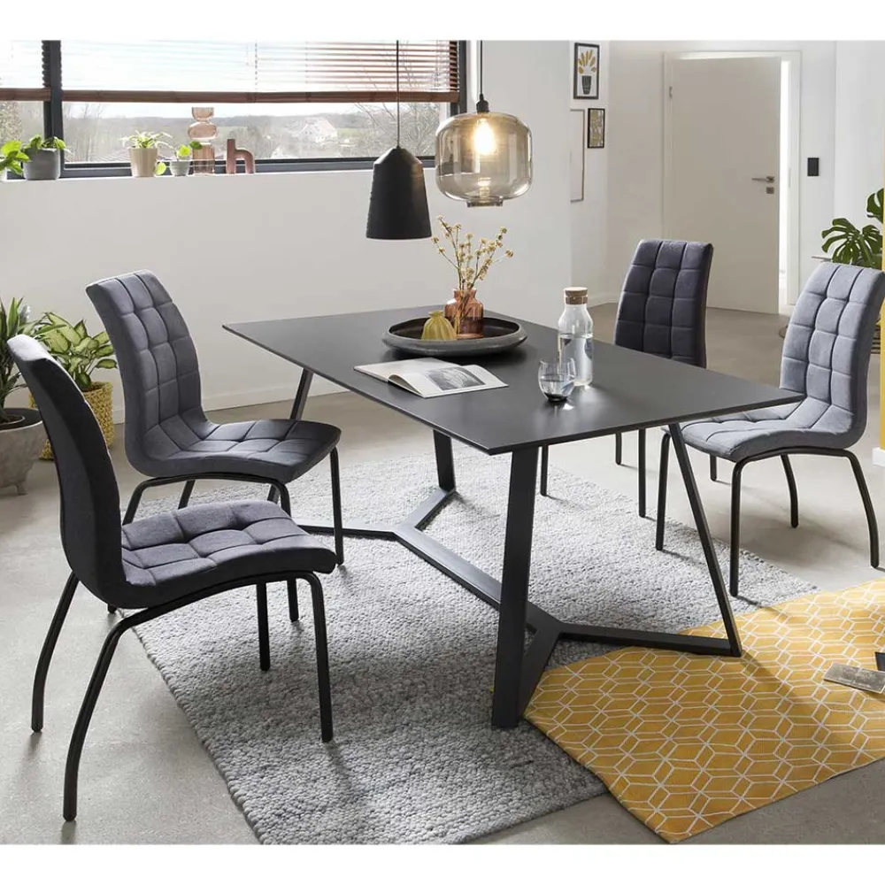 Wohnen Esszimmer Sitzgruppe im Loft Stil - Vonza (fünfteilig)