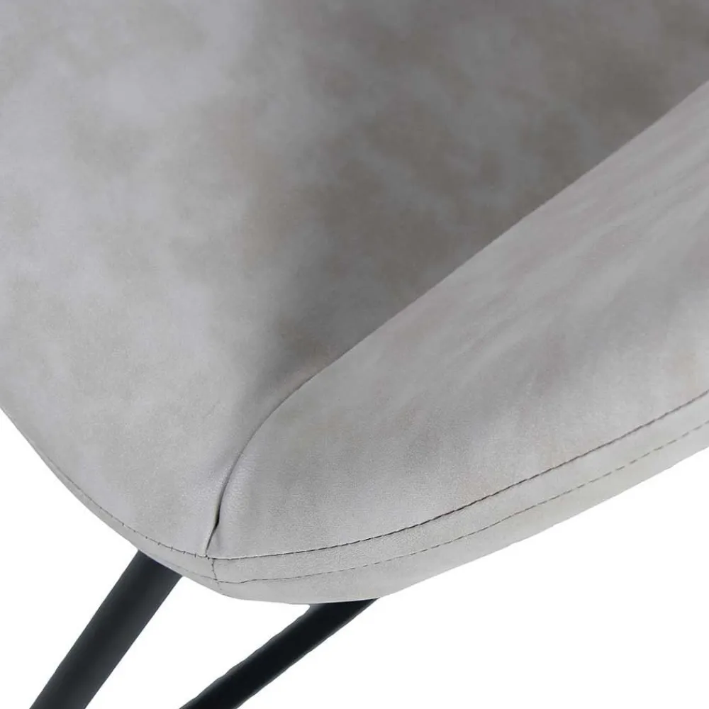 Wohnen Esszimmer Sitzgruppe im Skandi Design - Grooves (fünfteilig)