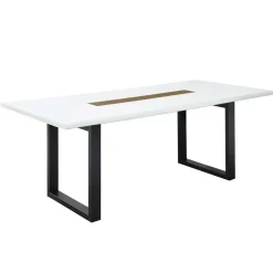 Wohnen Esszimmer Sitzgruppe mit sechs Sitzplätzen - Niam (siebenteilig)