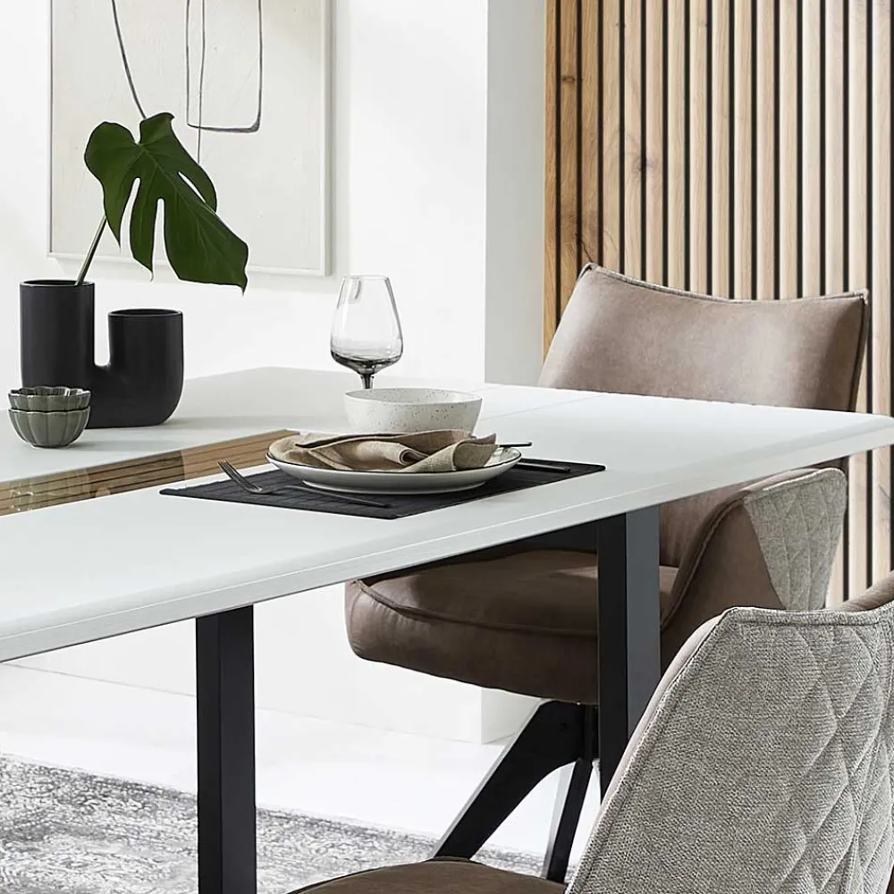 Wohnen Esszimmer Sitzgruppe mit sechs Sitzplätzen - Niam (siebenteilig)