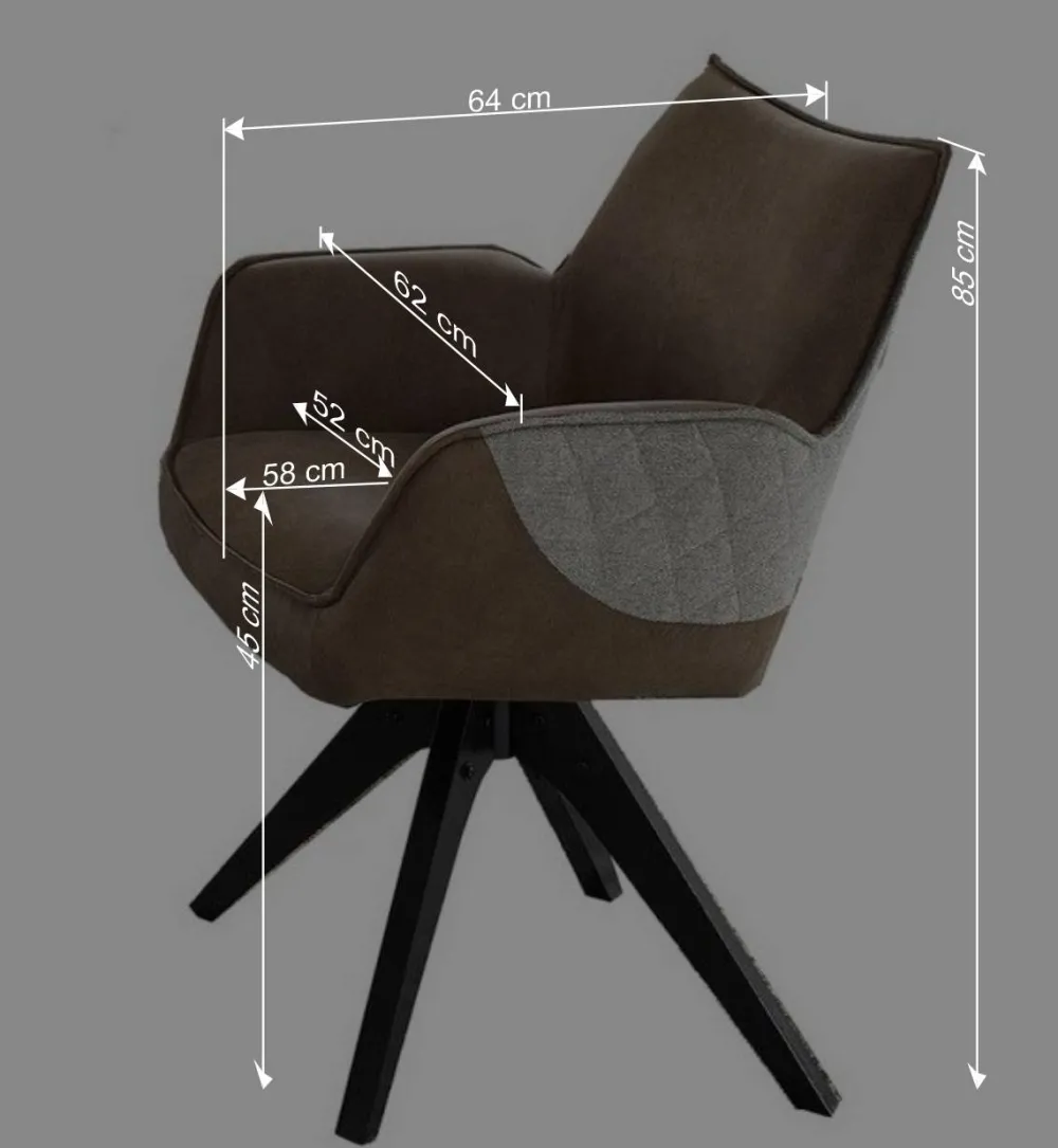 Wohnen Esszimmer Sitzgruppe mit sechs Sitzplätzen - Niam (siebenteilig)