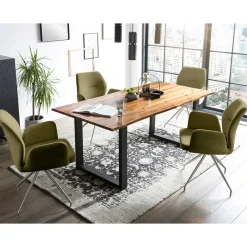 Wohnen Küchen-Essgruppen|Essgruppen*Esszimmer Sitzgruppe modern - Bernadi (fünfteilig)