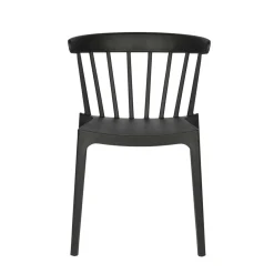 Wohnen Esszimmer Stapelstuhl in Schwarz - Excellenta (2er Set)