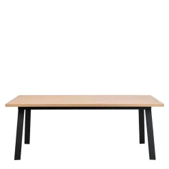 Wohnen Esszimmer Tisch in Eiche White Wash - Parida