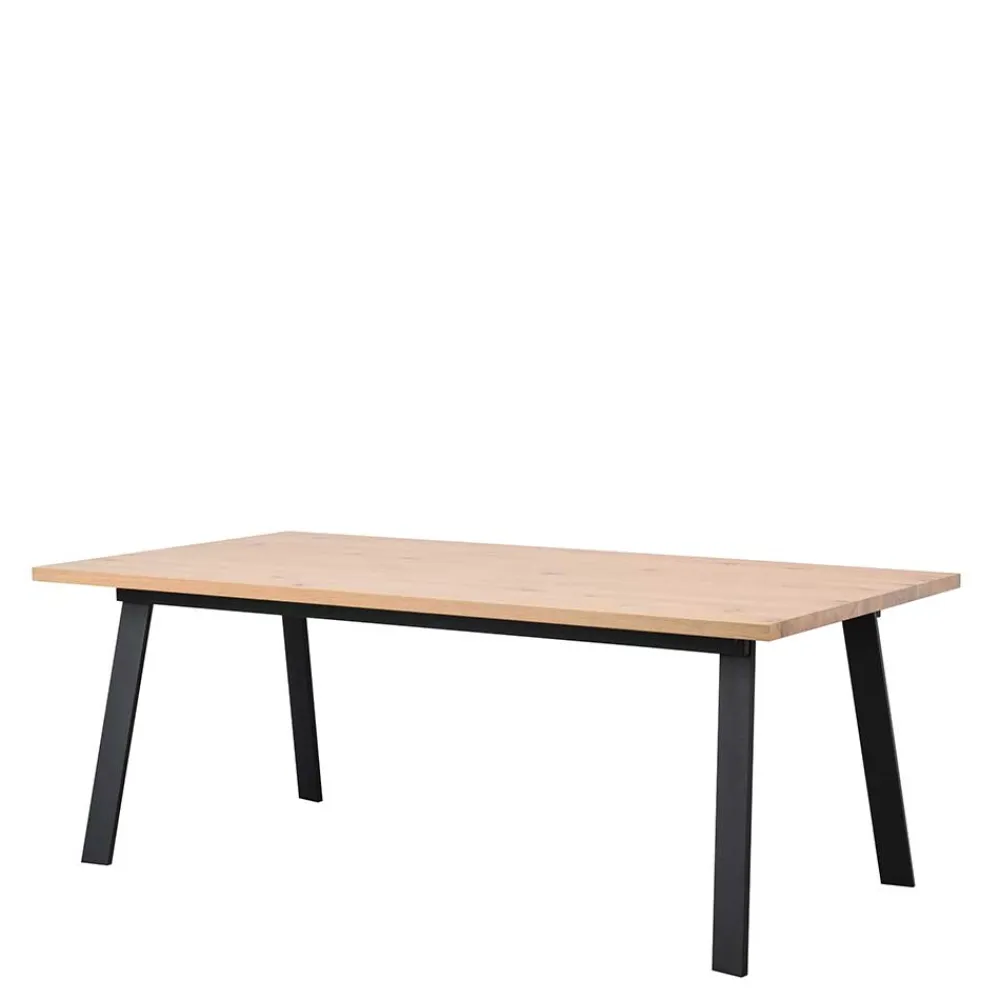 Wohnen Esszimmer Tisch in Eiche White Wash - Parida