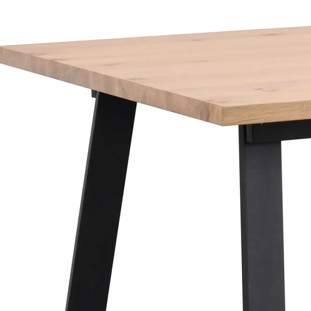 Wohnen Esszimmer Tisch in Eiche White Wash - Parida