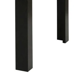 Wohnen Schwarze Möbel|Tische*Esszimmer Tisch in Holzoptik Eiche & Schwarz - Cigano