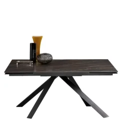 Wohnen Esszimmer Tisch mit Sinterstein Platte verlängerbar - Paulo