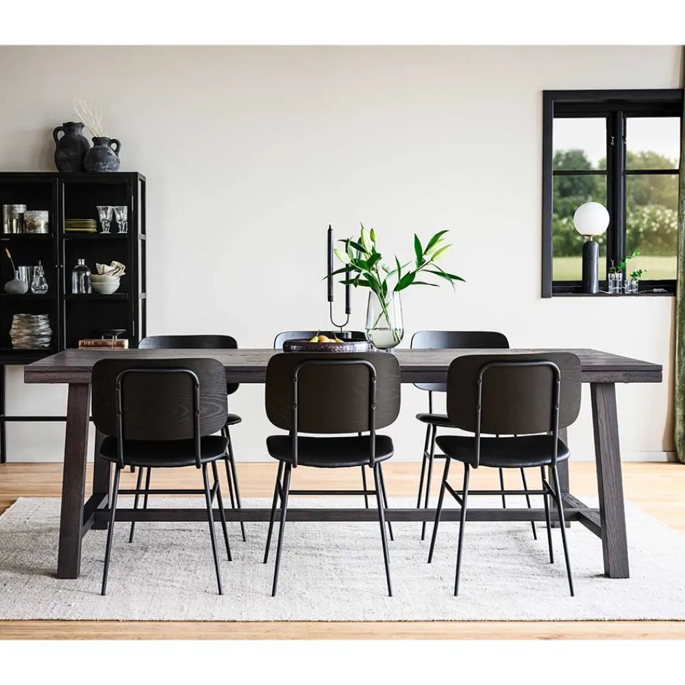 Wohnen Küchen-Essgruppen|Esszimmer Komplett*Esszimmer Tischgruppe für 6 Personen - Vedraza (siebenteilig)