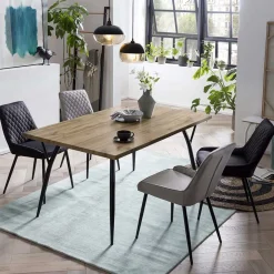 Wohnen Küchen-Essgruppen|Esszimmer Komplett*Esszimmer Tischgruppe in modernem Design - Chiantro (fünfteilig)