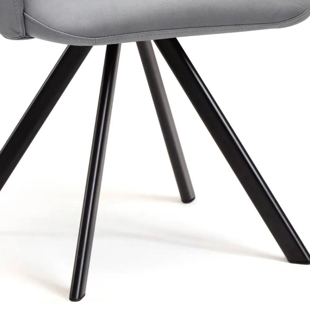 Wohnen Esszimmer-Armlehnenstuhl in Hellgrau - Vanimarias