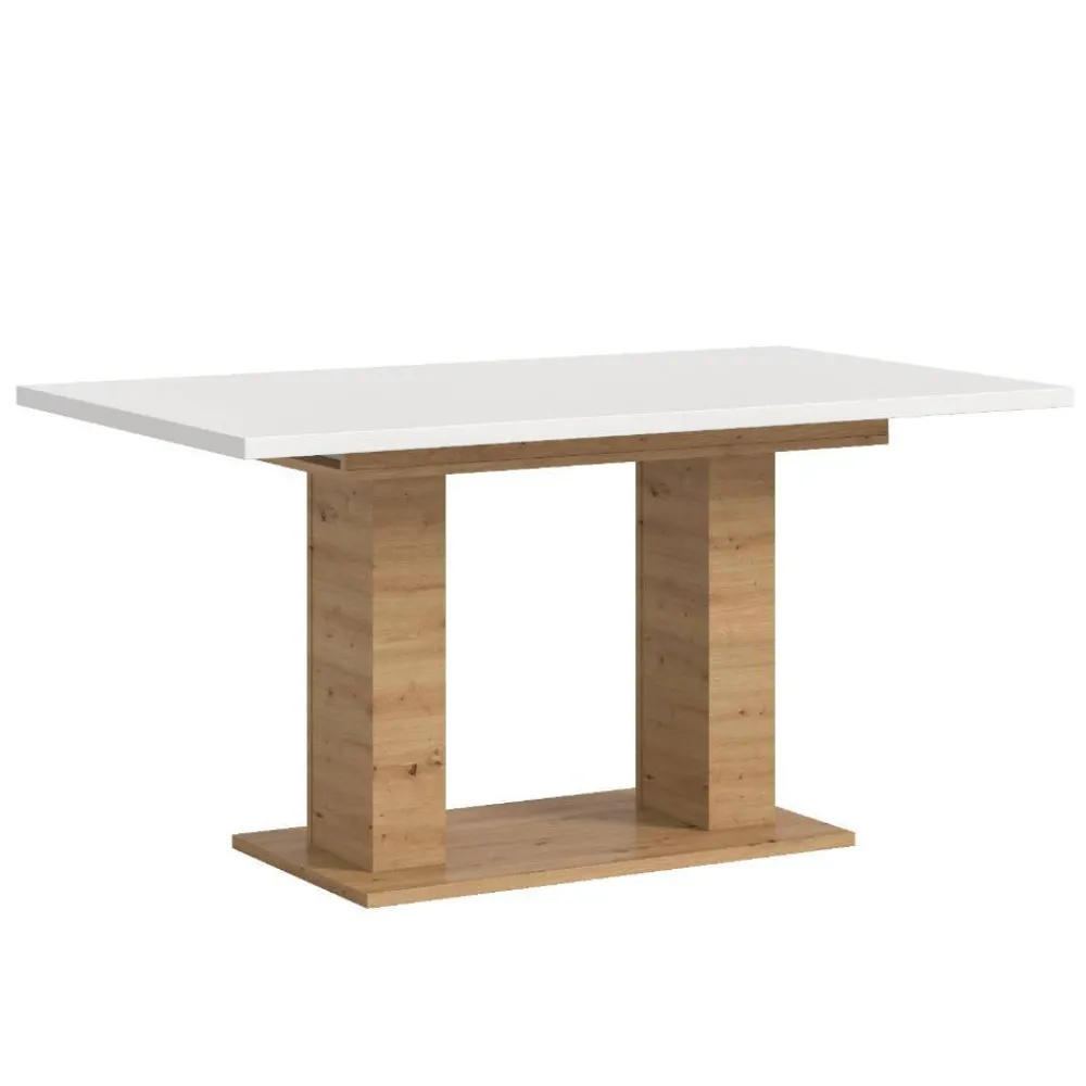 Wohnen Esszimmer-Ausziehtisch mit Säulengestell - Andryas