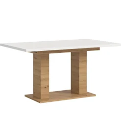 Wohnen Esszimmer-Ausziehtisch mit Säulengestell - Andryas