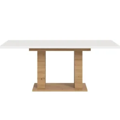 Wohnen Esszimmer-Ausziehtisch mit Säulengestell - Andryas