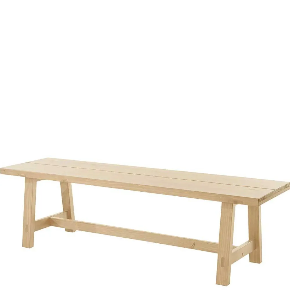 Wohnen Esszimmerbank aus Kiefer Massivholz - Jesafina