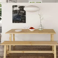 Wohnen Esszimmerbank aus Kiefer Massivholz - Jesafina