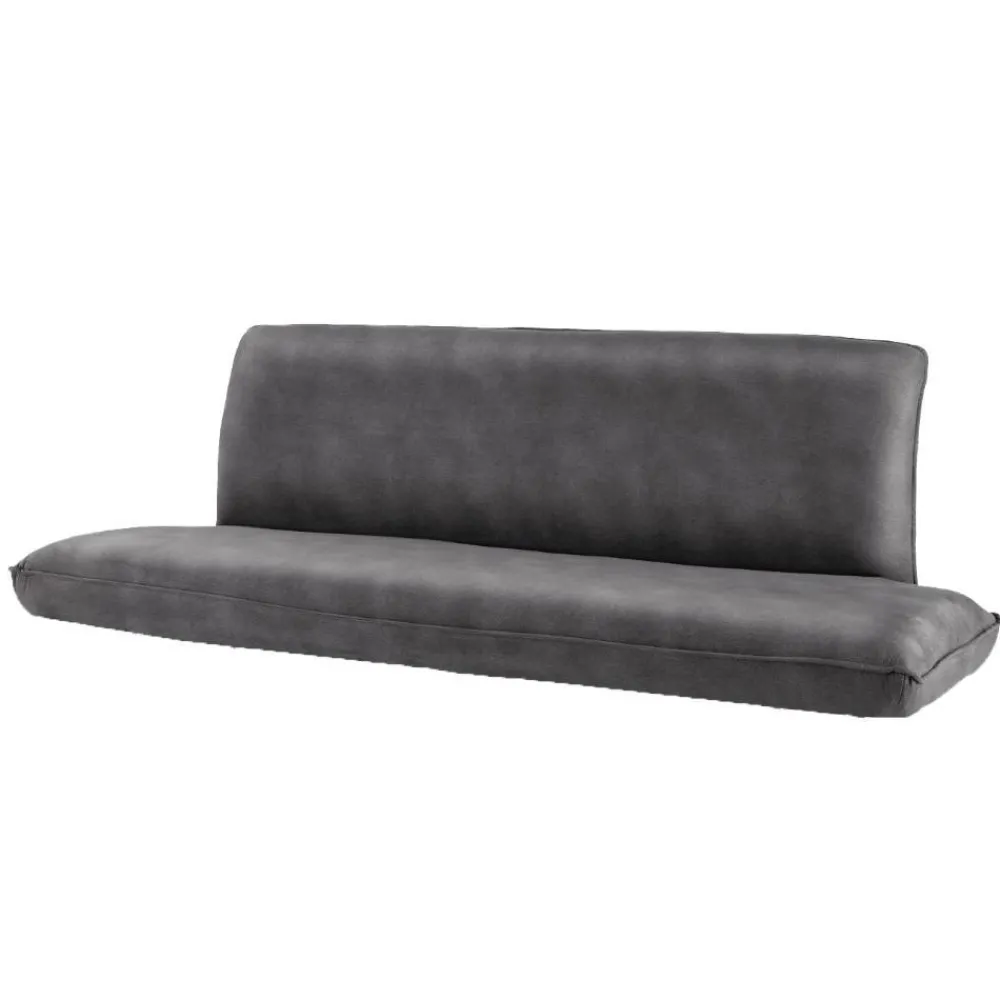 Wohnen Küchenbänke|Esszimmerbänke*Esszimmerbank in Dunkelgrau Microfaser - Aturin