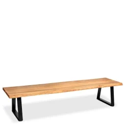 Wohnen Esszimmerbank mit natürlicher Baumkante - Jessmine