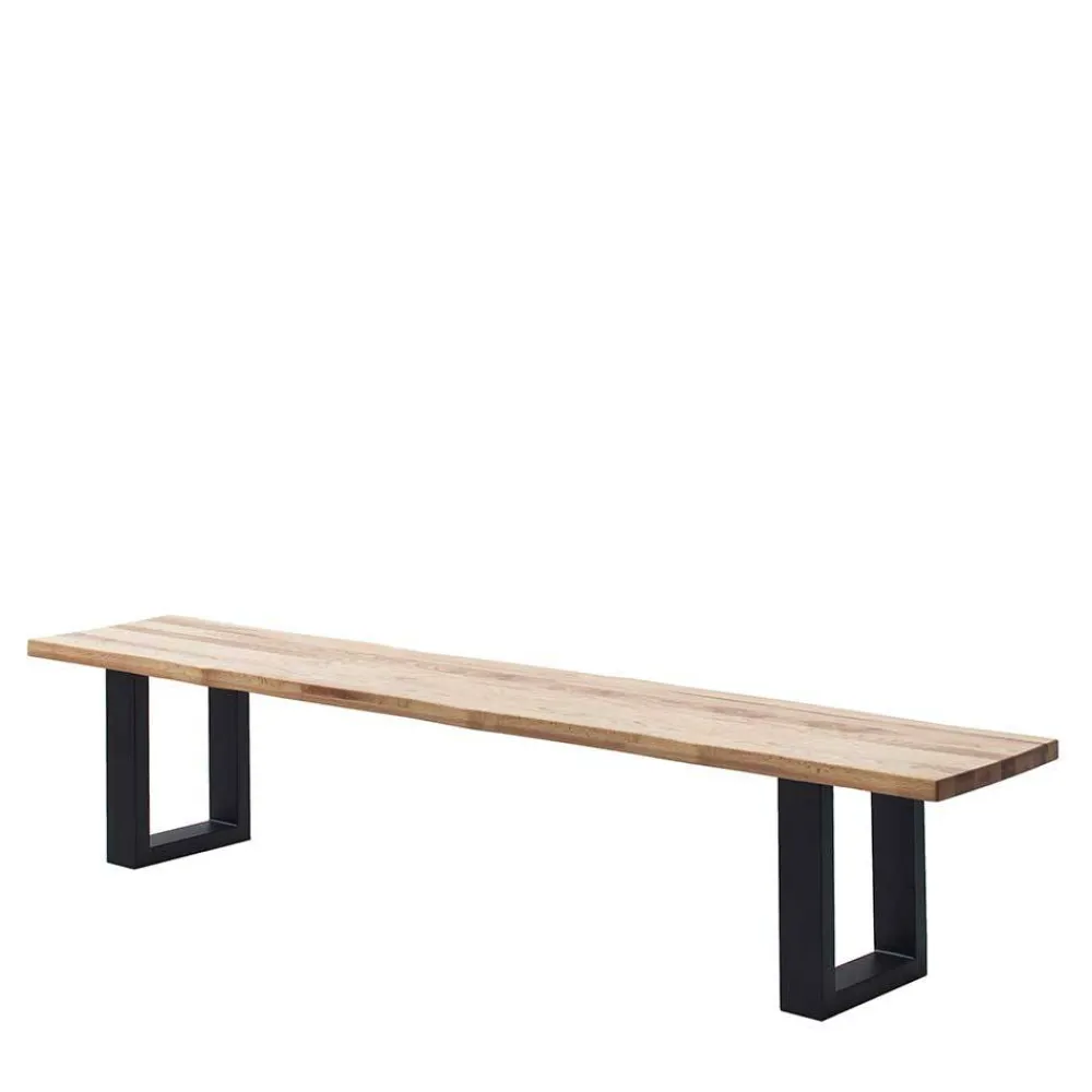 Wohnen Esszimmerbank mit natürlicher Baumkante - Fronco