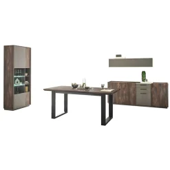 Wohnen Esszimmer Komplett*Esszimmereinrichtung Möbel-Kombi - Mundo (vierteilig)