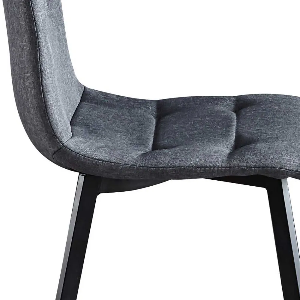 Wohnen Esszimmergarnitur mit vier Sitzplätzen - Lacrunia (fünfteilig)