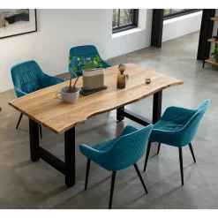 Wohnen Sitzgruppe|Küchen-Essgruppen*Esszimmergruppe im Loft Style - Tukregan (fünfteilig)