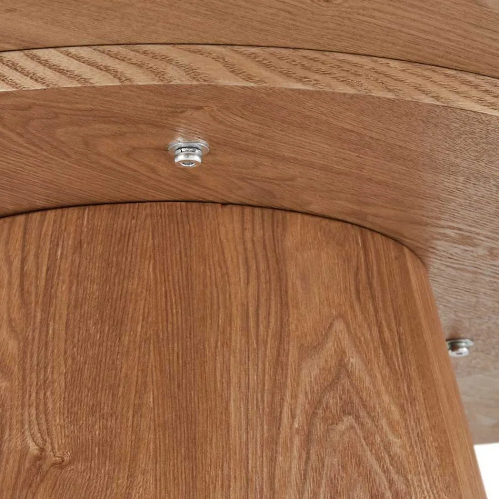 Wohnen Esszimmergruppe im Skandi Design - Bean (fünfteilig)