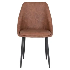 Wohnen Küchen-Essgruppen|Esszimmer Komplett*Esszimmergruppe in Braun & Schwarz - Pigaro (siebenteilig)