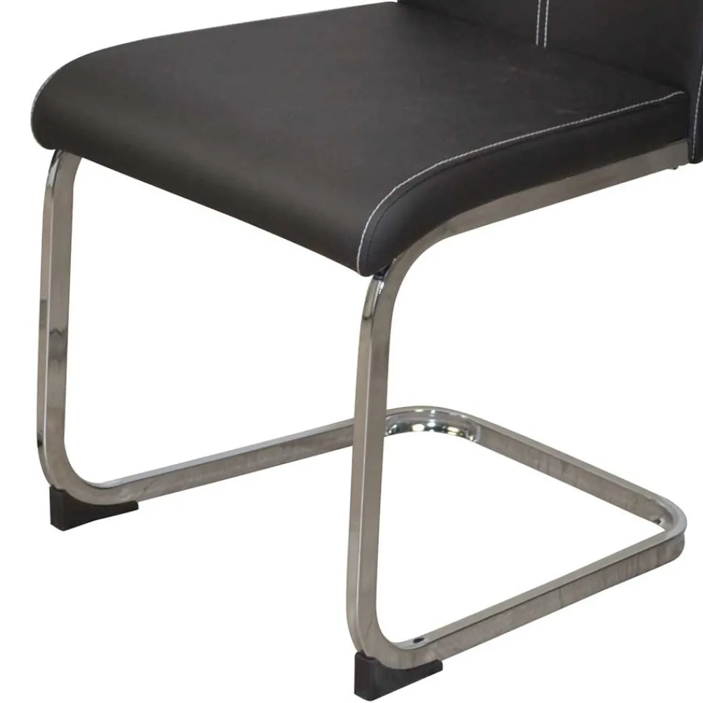 Wohnen Esszimmerkombination mit Säulentisch - Bahirah (fünfteilig)