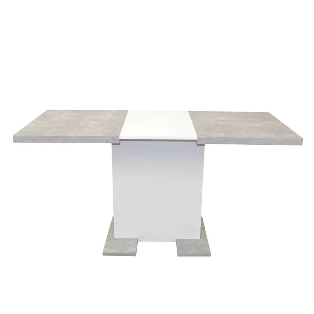 Wohnen Esszimmerkombination mit Säulentisch - Bahirah (fünfteilig)