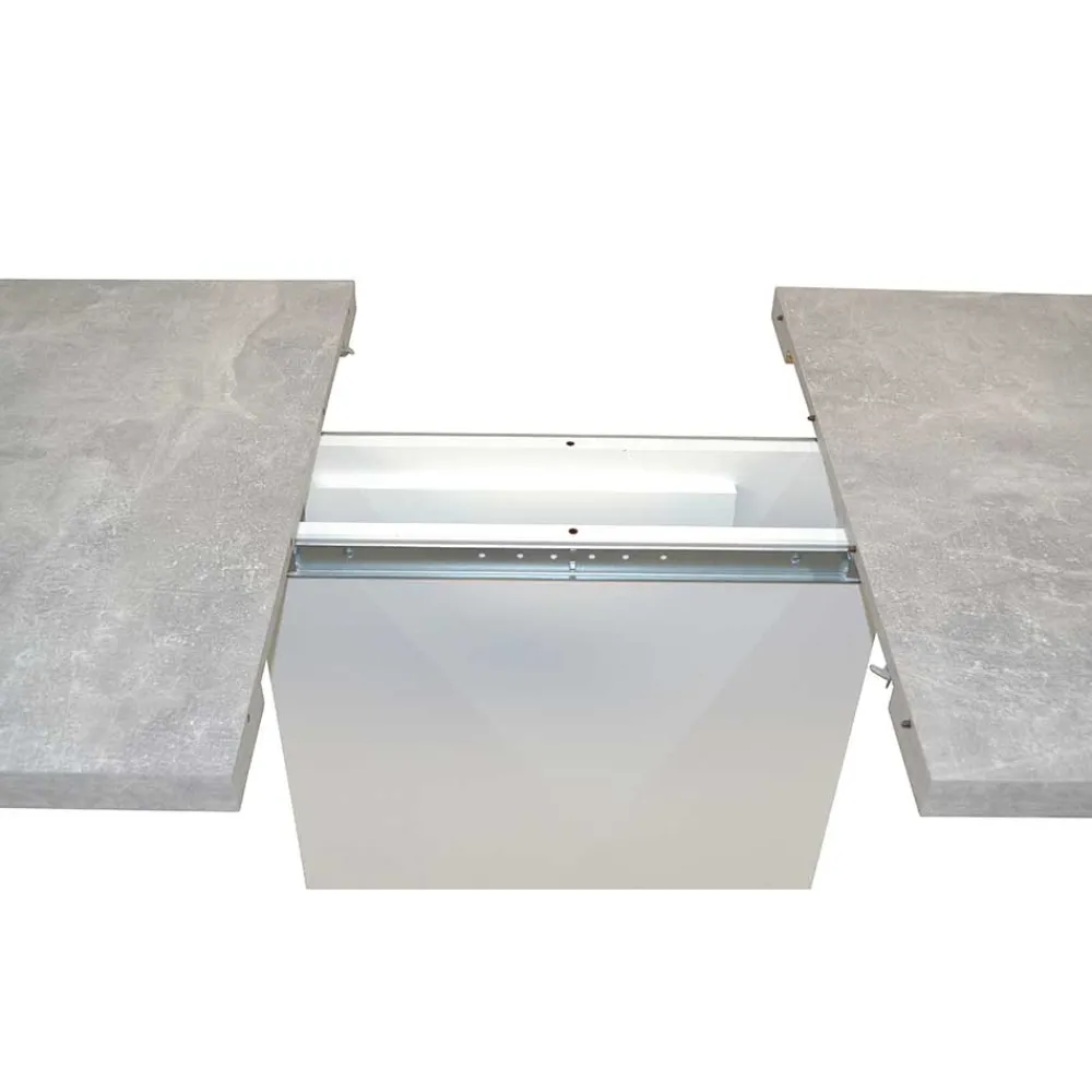 Wohnen Esszimmerkombination mit Säulentisch - Bahirah (fünfteilig)