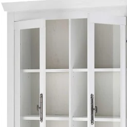 Wohnen Esszimmer Komplett*Esszimmermöbel Kombi in weißer Holzoptik Pinie - Liancos (vierteilig)