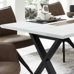 Wohnen Küchen-Essgruppen|Esszimmer Komplett*Esszimmersitzgruppe inklusive sechs Stühle - Niam I (siebenteilig)