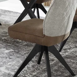 Wohnen Küchen-Essgruppen|Esszimmer Komplett*Esszimmersitzgruppe inklusive sechs Stühle - Niam I (siebenteilig)