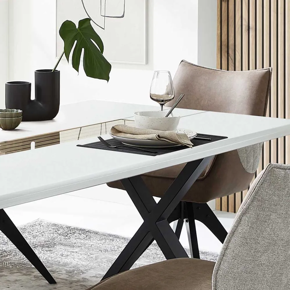 Wohnen Küchen-Essgruppen|Esszimmer Komplett*Esszimmersitzgruppe inklusive sechs Stühle - Niam I (siebenteilig)