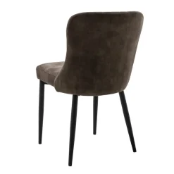 Wohnen Küchenstühle|Esszimmerstühle*Esszimmerstühle in Anthrazit - Liva (4er Set)